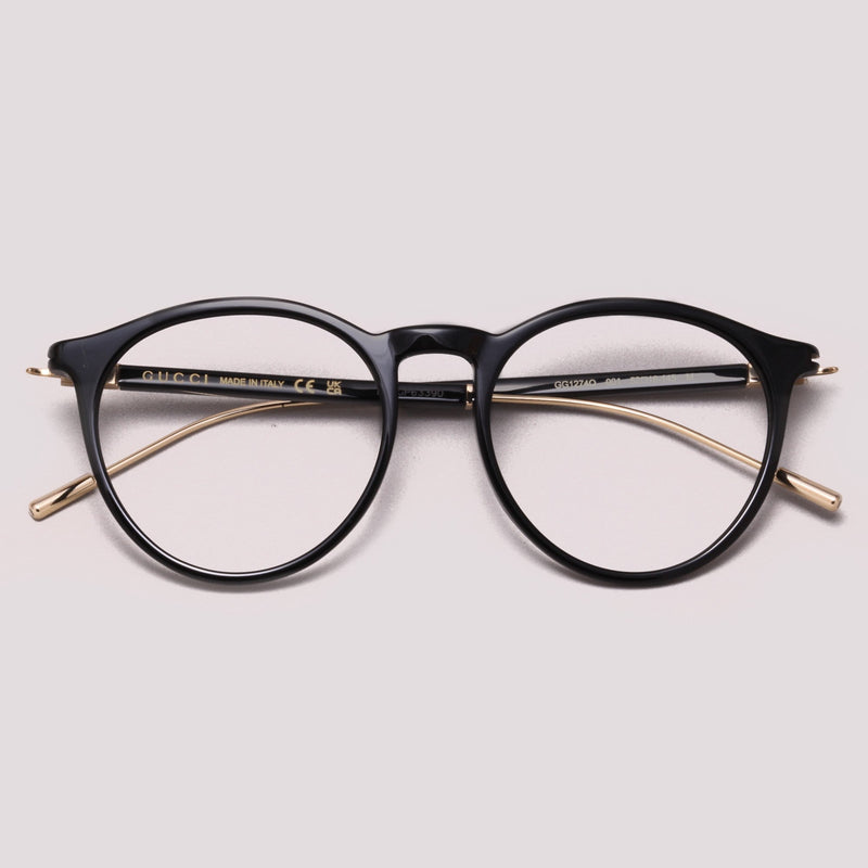 Gucci GG1274O 001 Preto - Grau - 52 mm