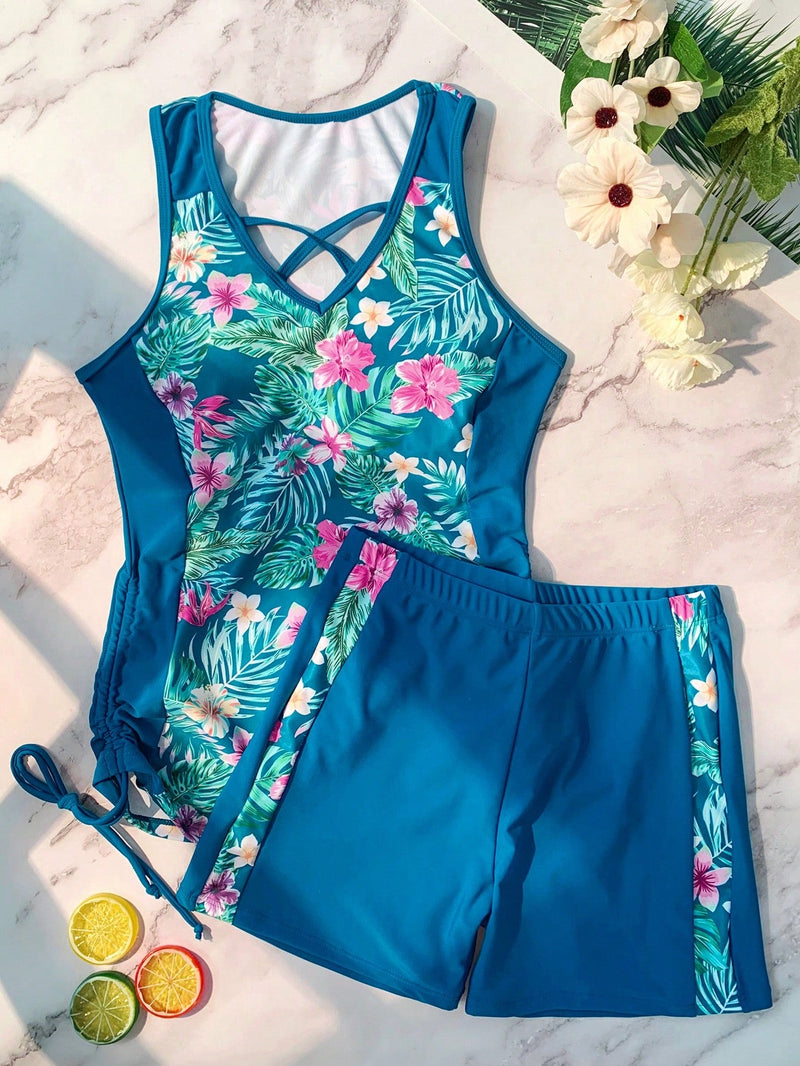 Tankini feminino estampado Britany