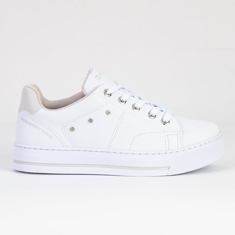 Tênis Feminino Casual Branco Ice - Ramarim