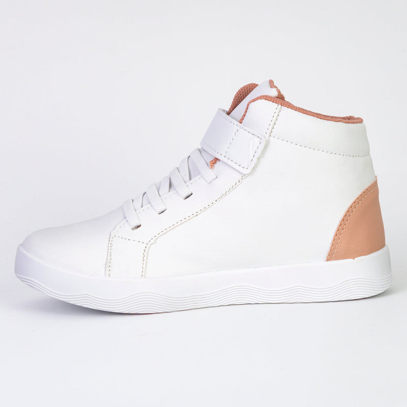 Tênis Feminino Casual Cano Alto com Velcro - Mendii