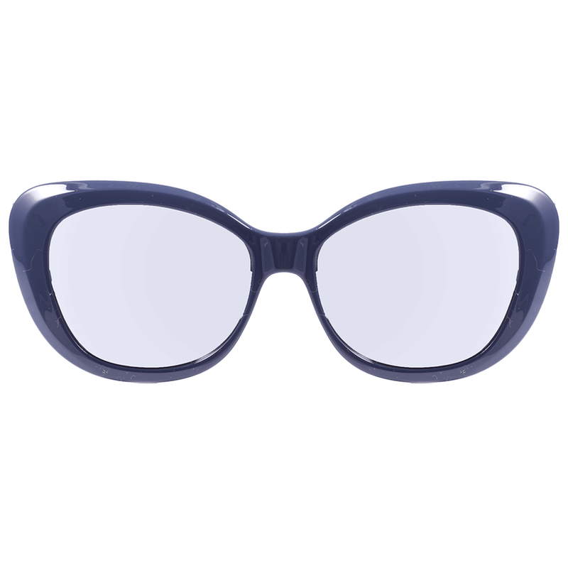 Colcci Bandy 2 Clip On Azul Brilho / Prata Espelhado Polarizado - Lente 5,2 cm  - Grau