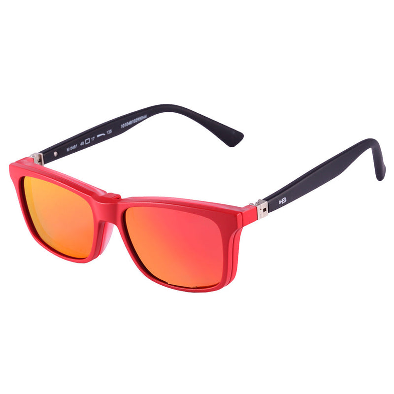 HB Switch 0481 Matte Fire/ Matte Black/ Polarized Red - Armação