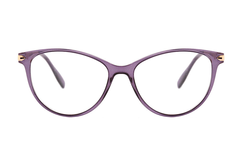 Colcci Sofia Roxo Translúcido Brilho - Lente 5,3 cm  - Grau